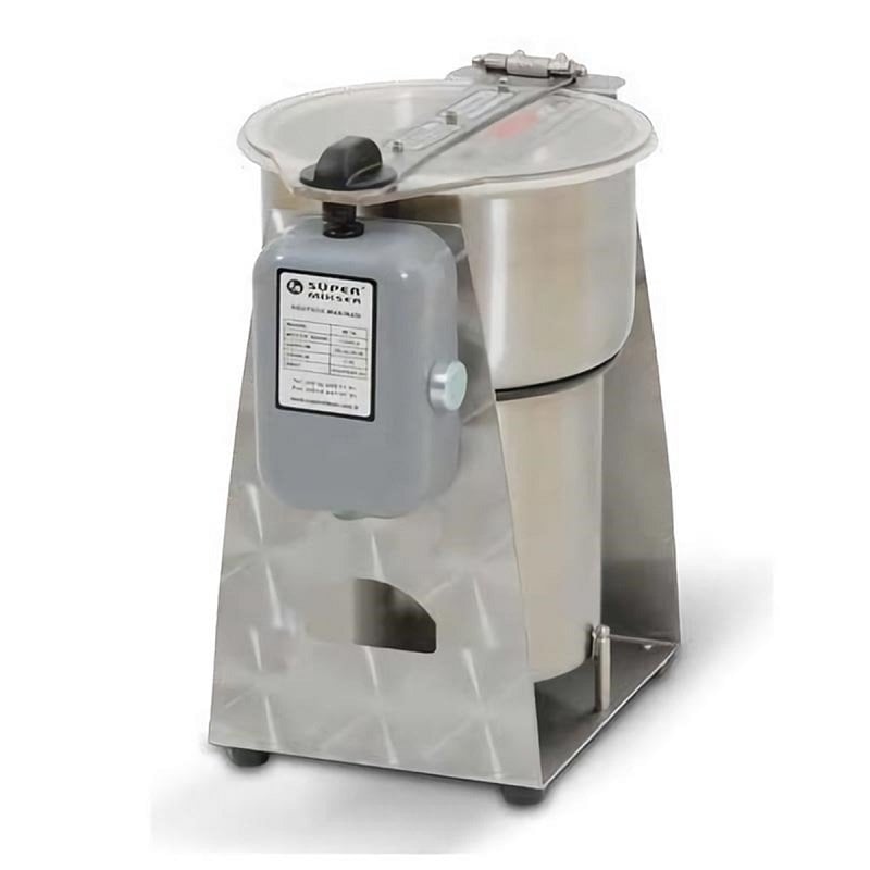 SÜPER MİKSER PASLANMAZ ÖĞÜTÜCÜ MAKİNESİ INOX DEVİRMELİ SM 108