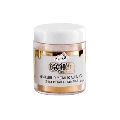 DR.GUSTO YENİLEBİLİR METALİK 10GR ALTIN - 79250