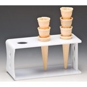 ZİCCO AKRİLİK DONDURMA SERVİS STANDI BEYAZ - ZCP 608