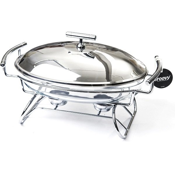 BİRADLI ISITICILI YEMEK SERVİS OVAL 2,4 LT - GRV-9065