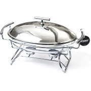 BİRADLI ISITICILI YEMEK SERVİS OVAL 2,4 LT - GRV-9065