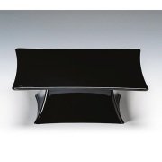 ZİCCO POLYKARBONAT TEŞHİR STANDI SİYAH 25*25CM H:7CM - ZCP 627-3