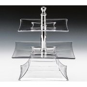 ZİCCO POLYKARBONAT TEŞHİR STANDI ŞEFFAF 20*25CM H:24CM - ZCP 630-1