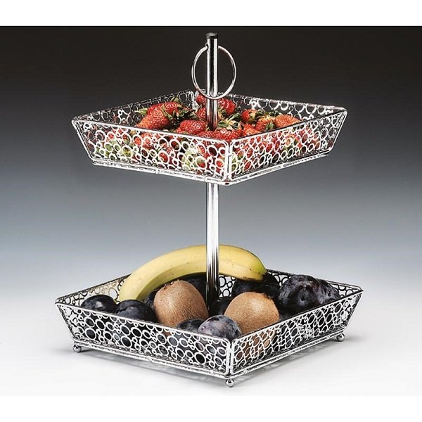 ZİCCO 2 KATLI KARE TELLİ MEYVELİK - CS-128101