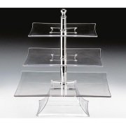 ZİCCO POLYKARBONAT TEŞHİR STANDI ŞEFFAF 25*30*35CM H:44CM - ZCP 638-1