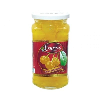 LİNORA SARI KİRAZ ŞEKERLEME KAVANOZ - 77515