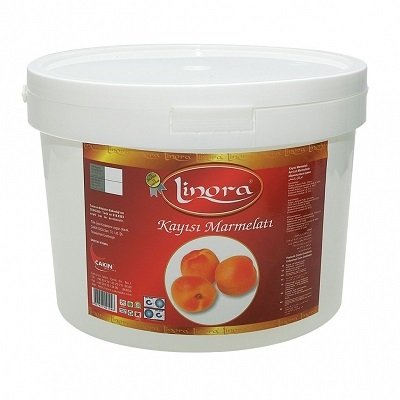 LİNORA KAYISI MARMELATI KAYISI PÜRELİ DOLGU 5 KG - 77512