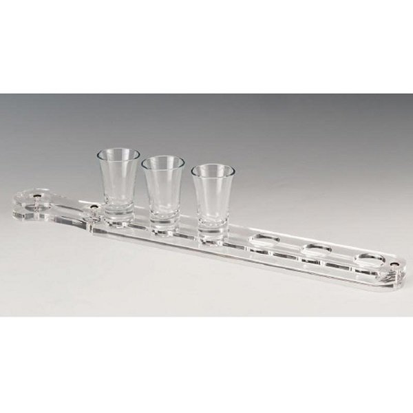 ZİCCO AKRİLİK SHOT SERVİSİ 6’LI - 52 x 5,5 CM - ZCP 295