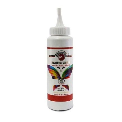 FO KIRMIZI SIVI GIDA RENKLENDİRİCİSİ 280 ML - 79322