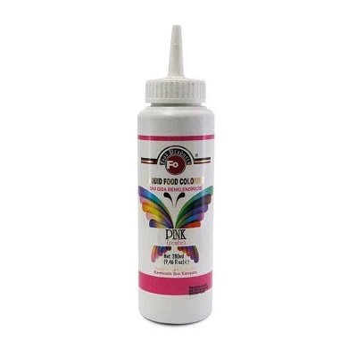 FO PEMBE SIVI GIDA RENKLENDİRİCİSİ 280 ML - 79325