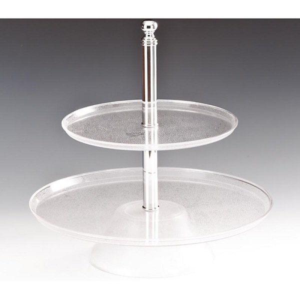 ZİCCO POLYKARBONAT TEŞHİR STANDI ŞEFFAF Ø 25-35CM H:37CM - ZCB 01/P(1)
