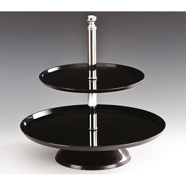 ZİCCO POLYKARBONAT TEŞHİR STANDI SİYAH Ø 25-35CM H:37CM - ZCB 01/P(3)