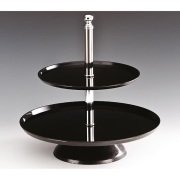 ZİCCO POLYKARBONAT TEŞHİR STANDI SİYAH Ø 25-35CM H:37CM - ZCB 01/P(3)