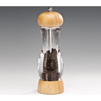 ZİCCO AKRİLİK TUZ - KARABİBER DEĞİRMENİ -SERAMİK MEKANİZMALI 21 CM P023-08P