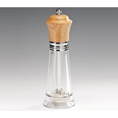 ZİCCO AKRİLİK TUZ - KARABİBER DEĞİRMENİ -SERAMİK MEKANİZMALI 18,5 CM P019-08P