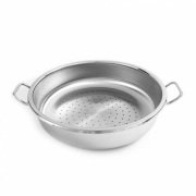 YÜRÜK METAL SAPLI ÇELİK SÜZGEÇ 80*16 CM 80 LT