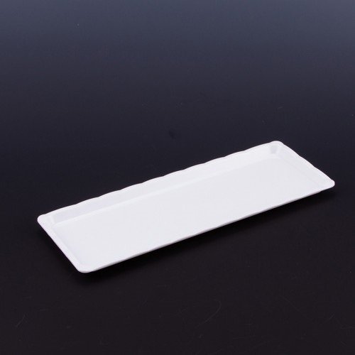 ARSİVA POLİKARBON BEYAZ KIRILMAZ TEŞHİR TEPSİ (NO:1) 10*30 CM