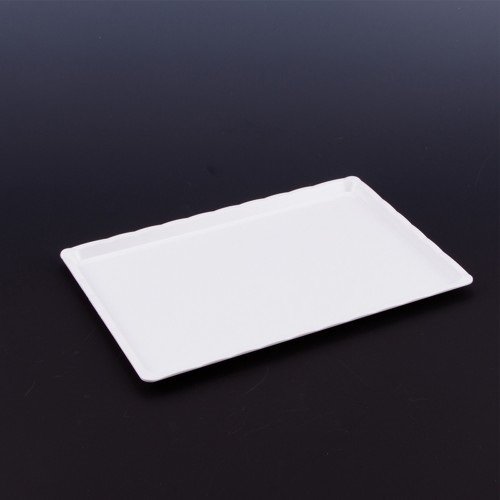 ARSİVA POLİKARBON BEYAZ KIRILMAZ TEŞHİR TEPSİ (NO:3) 20*30 CM