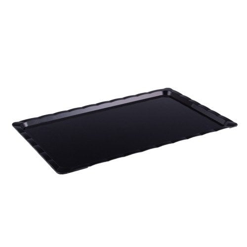 ARSİVA POLİKARBON SİYAH KIRILMAZ TEŞHİR TEPSİ (NO:4) 25*40 CM