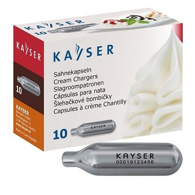 KAYSER KREMA SİFONU TÜPÜ 10'LU - 58003