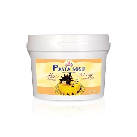 OVALETTE MUZ SOĞUK PASTA JÖLESİ 7 KG