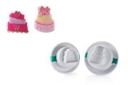 SİLİKOMART TAG05 BASMALI MİNİ CAKE KUPAT SET