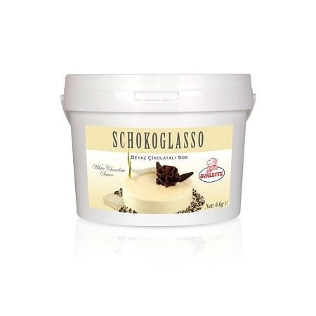 OVALETTE SHOKOGLASSO BEYAZ ÇİKOLATALI SOS 6 KG
