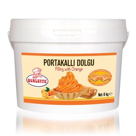 OVALETTE PORTAKAL AROMALI DOLGU 6 KG
