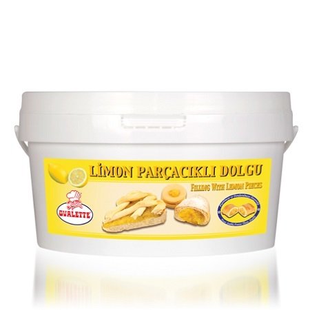 OVALETTE LİMON MEYVE PARÇACIKLI DOLGU 4 KG