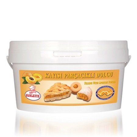 OVALETTE KAYISI MEYVE PARÇACIKLI DOLGU 4 KG