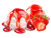 OVALETTE TOPPING DEKOR SOSU ÇİLEK 1 KG
