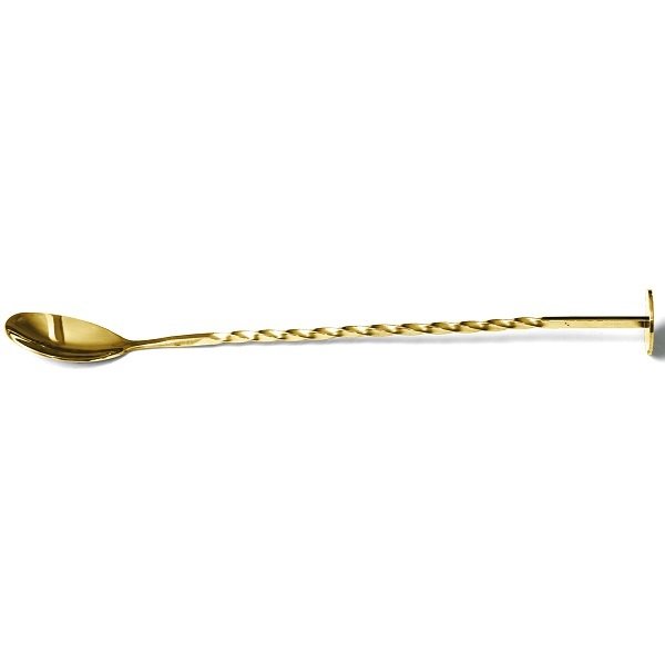 BİRADLI BAR KAŞIK BURGULU 27 CM ALTIN - BRD-681-ALTIN
