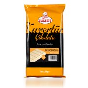 OVALETTE BEYAZ KUVERTUR ÇİKOLATA %35 2,5 KG