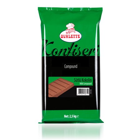 OVALETTE SÜTLÜ KONFİSERİ KOKOLİN 2,5 KG