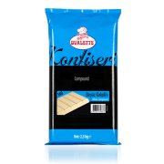 OVALETTE EKO KONFİSERİ KUVERTUR BEYAZ 2,5 KG