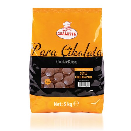 OVALETTE SÜTLÜ PARA ÇİKOLATA 5 KG