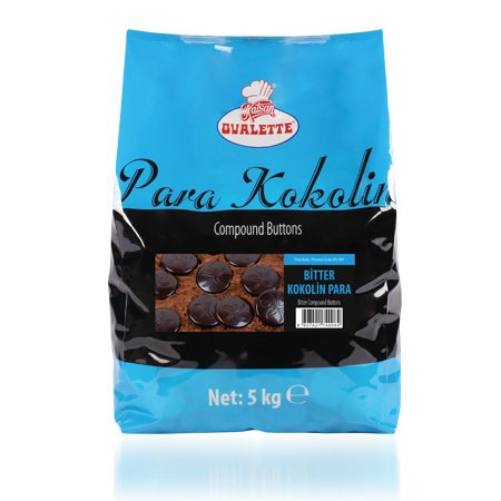 OVALETTE BİTTER KOKOLİN PARA 5 KG