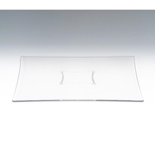 ZİCCO POLYKARBONAT TEŞHİR TABAK ŞEFFAF 35*35CM - ZCP 625-1