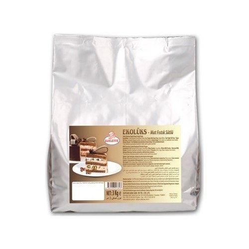 OVALETTE EKO MAT FISTIK SÜTLÜ 3 KG
