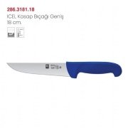 ICEL KASAP BIÇAĞI GENİŞ 18 CM MAVİ - 286.3181.18