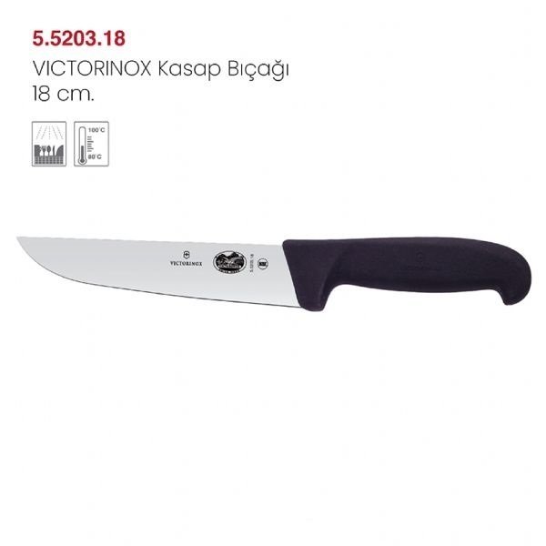 VİCTORİNOX KASAP BIÇAĞI 18 CM - 5.5203.18