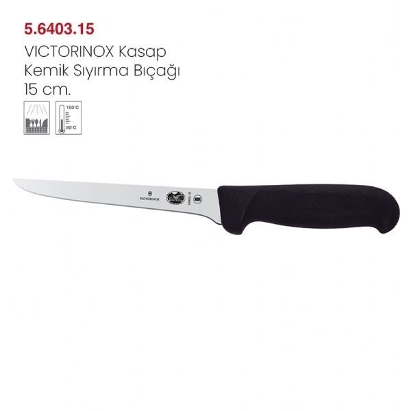 VİCTORİNOX KASAP KEMİK SIYIRMA BIÇAĞI 15 CM - 5.6403.15