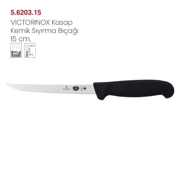 VİCTORİNOX KASAP KEMİK SIYIRMA BIÇAĞI 15 CM - 5.6203.15